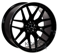 Диски Replica Mercedes (FE115) W8.5 R20 PCD5x112 ET53 DIA66.6 BML