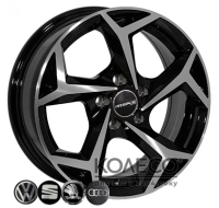 Диски Replica Volkswagen (BK5340) W6 R15 PCD5x108 ET37 DIA65.1 BP