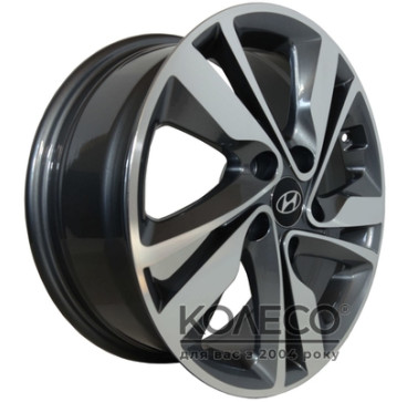Replica Hyundai HY141 W7 R17 PCD5x114.3 ET52 DIA67.1 GMF