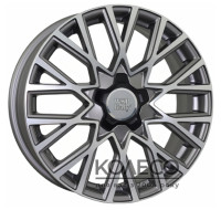 Диски WSP Italy Fiat (W168) Gran Sasso W7 R18 PCD5x110 ET40 DIA65.1 matt gun metal polished