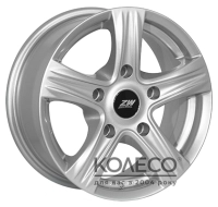Диски ZW 7330 W6.5 R15 PCD5x139.7 ET40 DIA98.5 silver