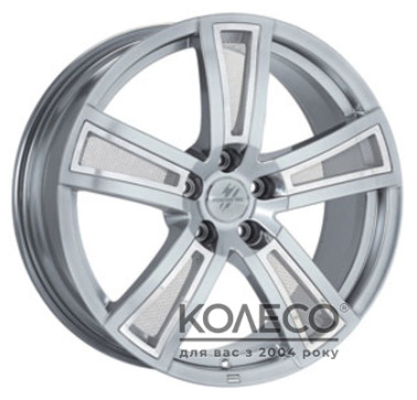 Fondmetal Tech 6 W7.5 R17 PCD5x110 ET35 DIA65.1 silver