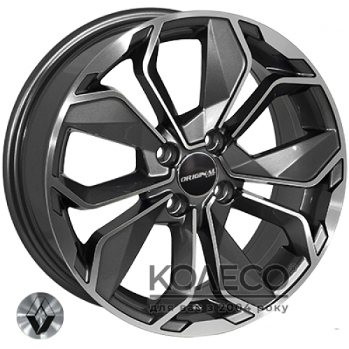 Zorat Wheels BK5296 W6.5 R16 PCD4x100 ET38 GP