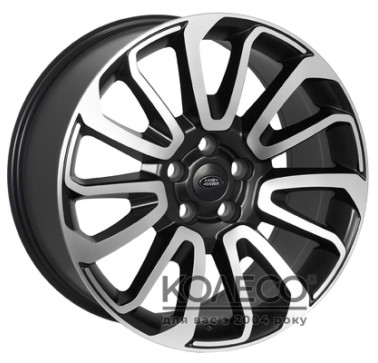 Zorat Wheels BK5321 W9.5 R20 PCD5x120 ET45 DIA72.6 MtBP