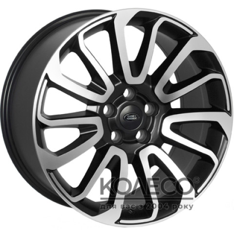 Zorat Wheels BK5321 W9.5 R20 PCD5x120 ET45 DIA72.6 MtBP