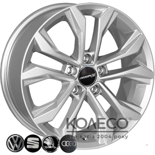 ZF TL0509NW W7 R17 PCD5x112 ET40 DIA57.1 silver