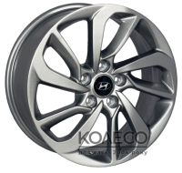 Диски ZF TL0417 W7 R17 PCD5x114.3 ET51 DIA67.1 dark silver