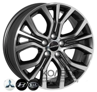 Диски Replica Mitsubishi (ZF-TL1481NW) W7 R18 PCD5x114.3 ET38 DIA67.1 GMF