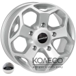 ZW BK401 W7 R16 PCD5x160 ET50 DIA65.1 silver