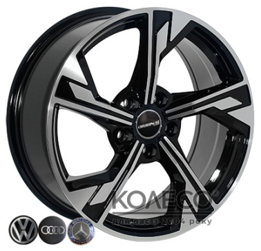 Zorat Wheels BK5419 W8 R18 PCD5x112 ET35 DIA66.6 BP