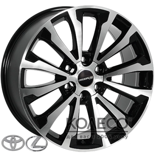 Zorat Wheels BK5391 W8.5 R20 PCD6x139.7 ET30 DIA106.2 BP