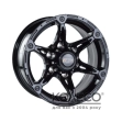 JH 5821 W7 R15 PCD6x139.7 ET0 DIA106.1 black
