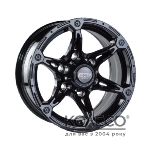 JH 5821 W7 R15 PCD6x139.7 ET0 DIA106.1 black