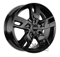 Диски Ronal R64 W6.5 R16 PCD5x160 ET60 DIA65.1 Jet black