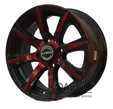 Hi-Tech MKF 705 W6.5 R15 PCD4x108 ET40 DIA67.1 Gloss Red