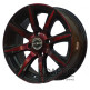 Hi-Tech MKF 705 W6.5 R15 PCD4x108 ET40 DIA67.1 Gloss Red
