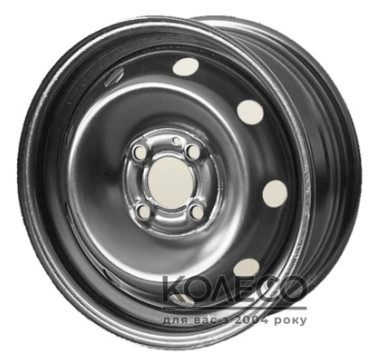 Кременчуг 216 RENAULT, DACIA MCV, DACIA Logan W6 R15 PCD4x100 ET50 DIA60.1 Black