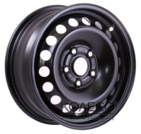 Диски Кременчуг К236 (Mazda) W6 R15 PCD5x114.3 ET52.5 DIA67.1 черный