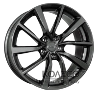 Диски Mak Panorama W8 R19 PCD5x114.3 ET34 DIA67.1 gloss gun metallic