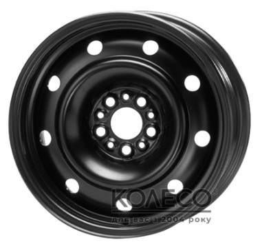 ALST (KFZ) 9370 Peugeot, Citroen W6.5 R15 PCD5x98 ET31 DIA58 Black