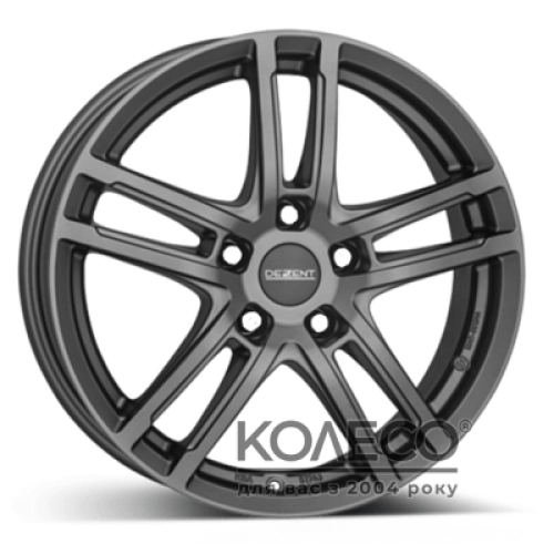 Dezent TZ W6 R15 PCD4x100 ET40 DIA60.1 graphite