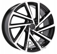 Replica Volkswagen RB108 W7.5 R17 PCD5x112 ET45 BMF