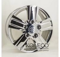Диски Replica Toyota TY563 W8 R18 PCD5x150 ET60 DIA110.1 Chrom