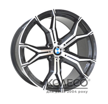 Replica BMW (B5034) W10.5 R21 PCD5x120 ET40 DIA74.1 GMF