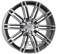 Диски WSP Italy Porsche (W1057) Tokyo W9 R21 PCD5x112 ET26 DIA66.6 anthracite polished