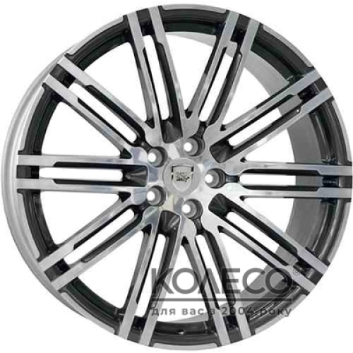 WSP Italy Porsche (W1057) Tokyo W9 R21 PCD5x112 ET26 DIA66.6 anthracite polished