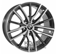 Диски Replica BMW CT1567 W9 R20 PCD5x120 ET40 DIA74.1 GMF