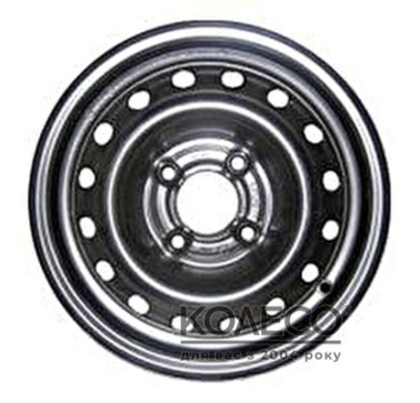 Skov Renault W5.5 R14 PCD4x100 ET36 DIA60.1 Black