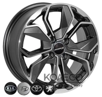 Диски ZW 6362 W6.5 R15 PCD4x100 ET38 DIA67.1 MKP