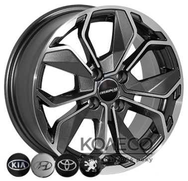 ZW 6362 W6.5 R15 PCD4x100 ET38 DIA67.1 MKP