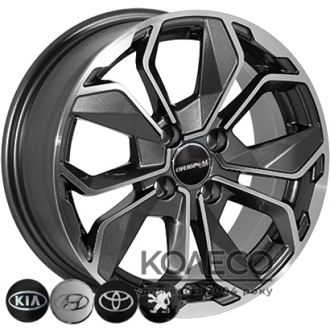 ZW 6362 W6.5 R15 PCD4x100 ET38 DIA67.1 MKP