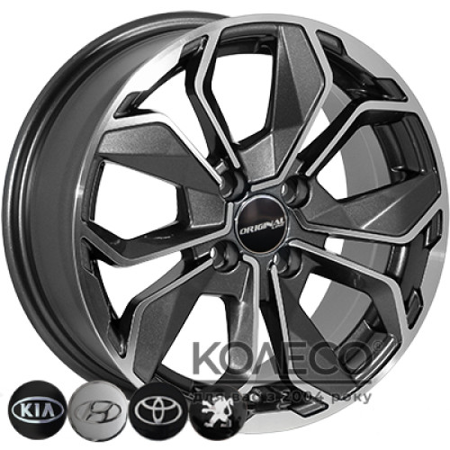 ZW 6362 W6.5 R15 PCD4x100 ET38 DIA67.1 MKP
