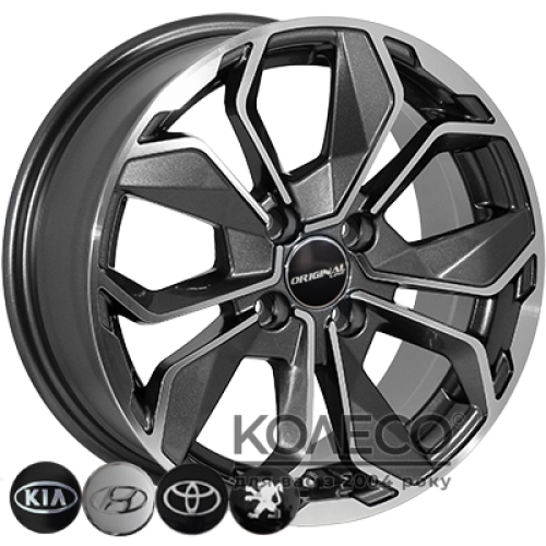 ZW 6362 W6.5 R15 PCD4x100 ET38 DIA67.1 MKP