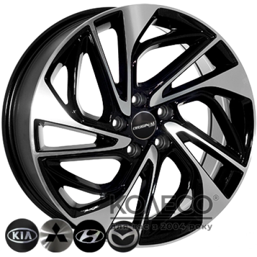 ZW BK5518 W7.5 R19 PCD5x114.3 ET51 DIA67.1 BP