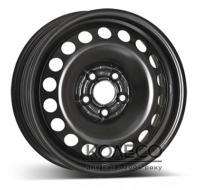 Диски ALST (KFZ) 4095 Ford W6 R15 PCD4x108 ET45 DIA63.4 black