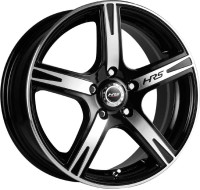 Racing Wheels H-372 W6.5 R15 PCD5x100 ET40 DIA73.1 BK-F/P