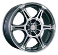Lawu SL-627 W5.5 R13 PCD4x100 ET38 DIA67.1 silver