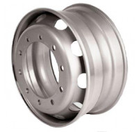 SRW Steel W6.75 R19.5 PCD6x222.25 ET140 DIA164 metallic