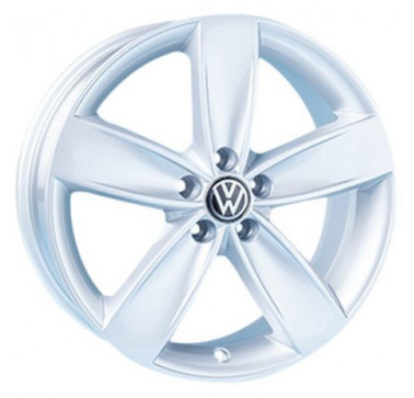 Replica Volkswagen (A-014) W7 R17 PCD5x100 ET40 DIA57.1 silver