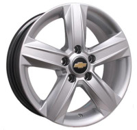 Диски Storm YQR-054 W6 R15 PCD5x105 ET39 DIA56.6 silver Диски Storm YQR-054 W6 R15 PCD5x105 ET39 DIA56.6 silver