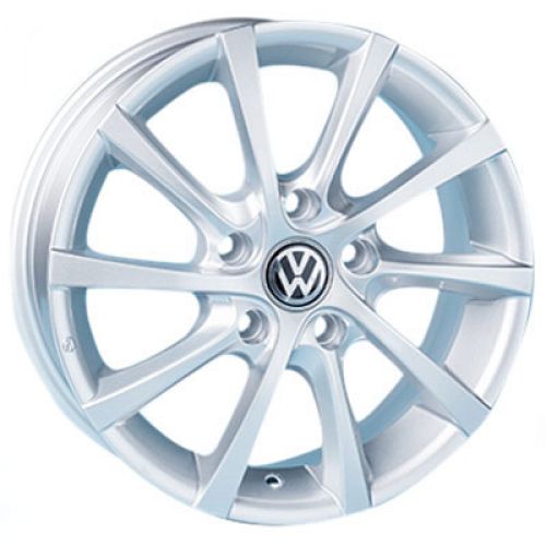 Replica Volkswagen (JT1263) W6.5 R16 PCD5x112 ET45 DIA57.1 silver