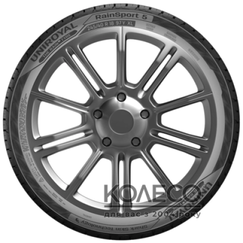 Летние шины Uniroyal Rain Sport 5 225/35 R19 88Y XL