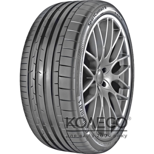 Летние шины Continental SportContact 6 255/30 R19 91Y XL