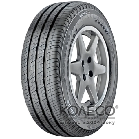 Летние шины Continental Vanco 2 215/65 R15 104/102T C