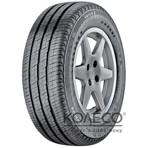 Летние шины Continental Vanco 2 215/65 R15 104/102T C