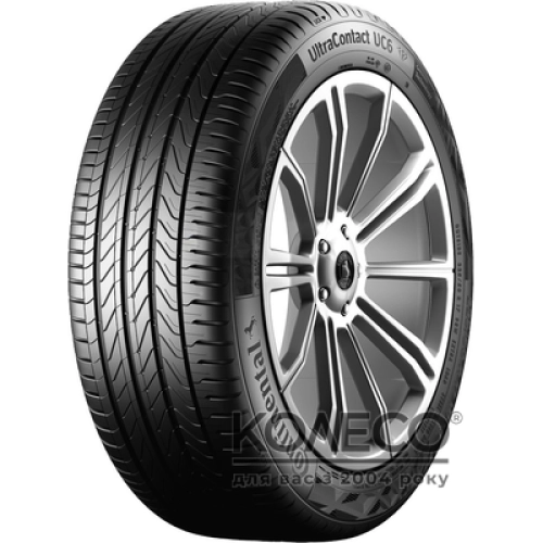 Літні шини Continental UltraContact UC6 225/55 R18 98H